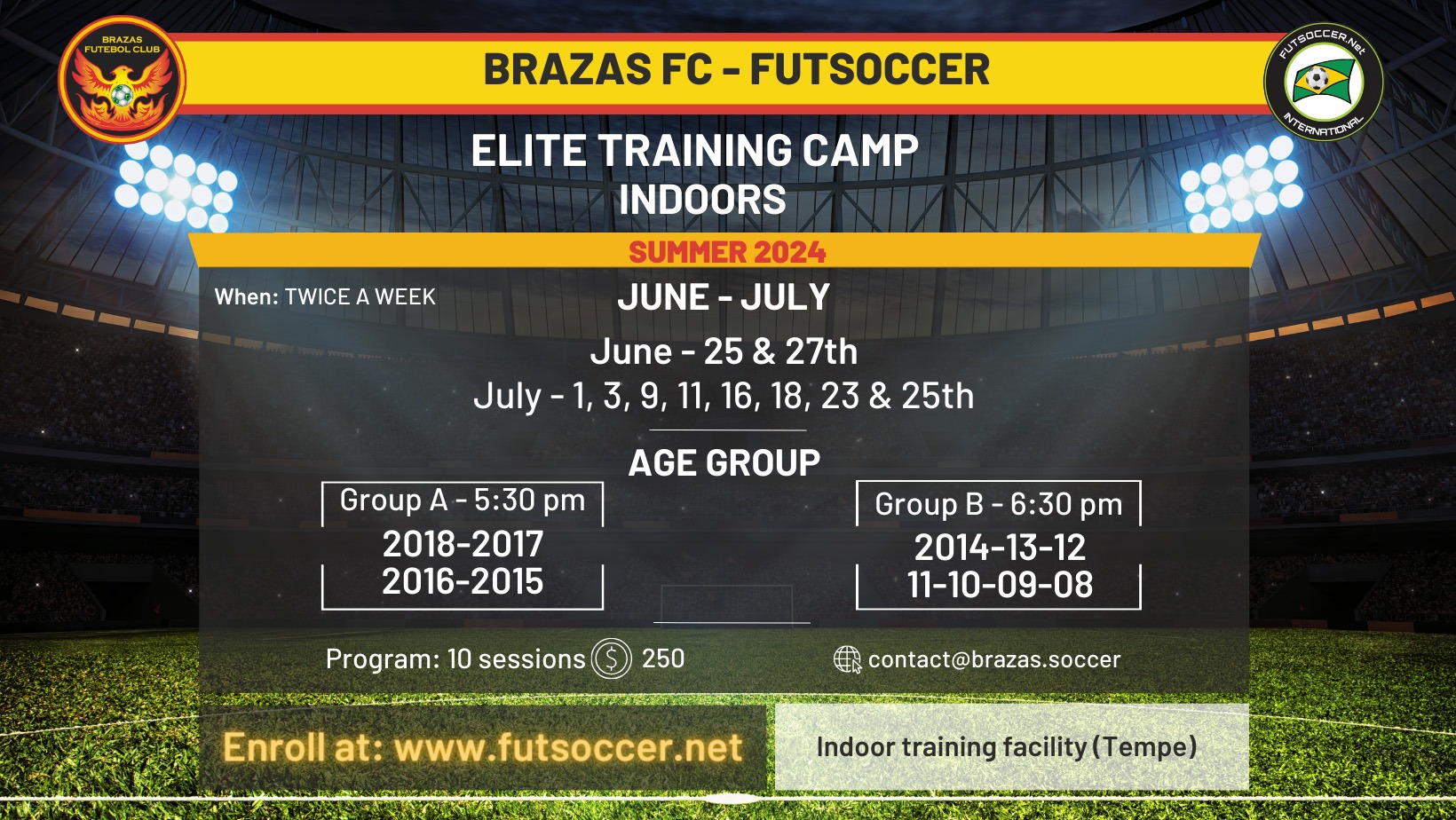 2024 Elite Training Camp Indoors